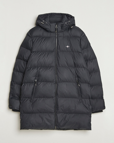 Gant The Active Cloud Mid Length Jacket Black – Sort