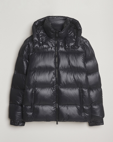J.Lindeberg Creek Down Hooded Jacket Black – Sort