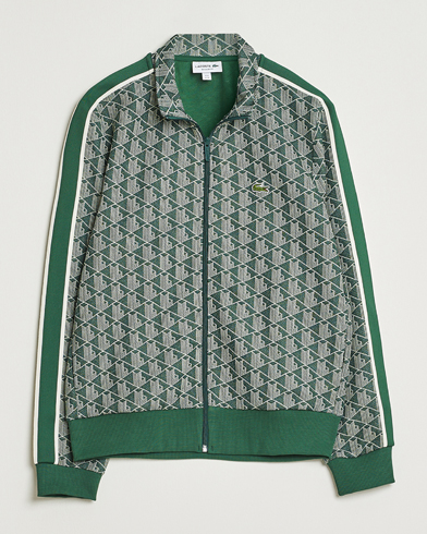 Lacoste Monogram Track Jacket Green/Sinople – Grøn