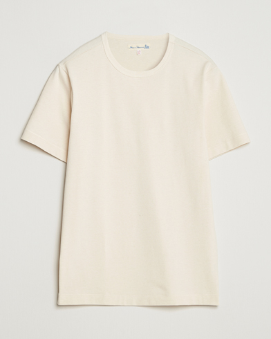 Merz b. Schwanen Classic Fit Sturdy T-Shirt Nature – Hvid