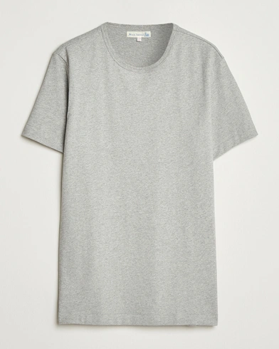 Merz b. Schwanen Classic Fit Sturdy T-Shirt Grey Melange – Grå