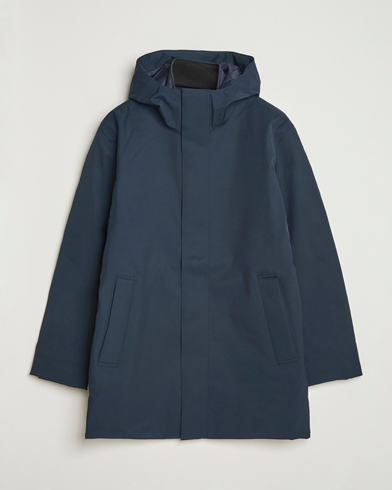 NN07 Blake Hooded Jacket Navy Blue – Blå
