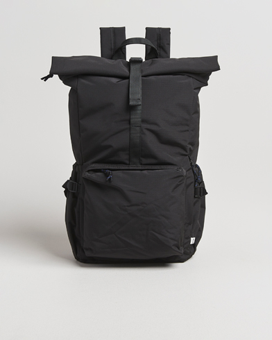 NN07 NN07Nylon Ripstop Rolltop BackpackBlack – Sort