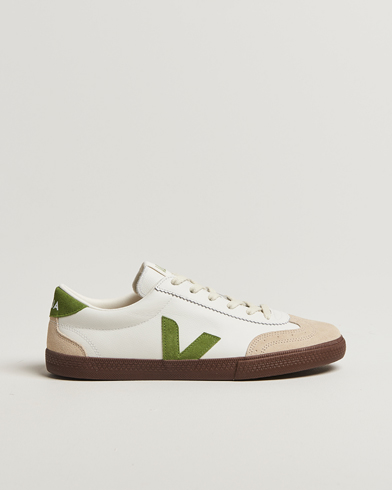 Veja Volley Sneaker White/Kiwi – Hvid