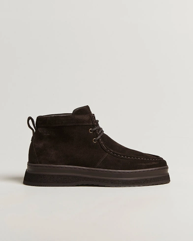 Gant Blistown Suede Moc Toe Boot Espresso Brown – Brun