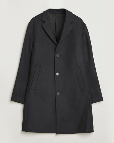 NN07 Austin Wool Coat Black – Sort