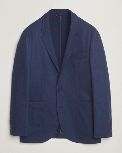  Cashmere Jersey Blazer Navy