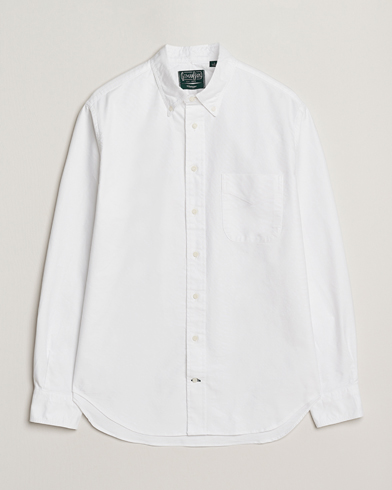 Gitman Vintage Oxford Button Down Shirt White – Hvid