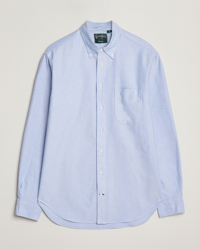 Gitman Vintage Oxford Button Down Shirt Light Blue – Blå