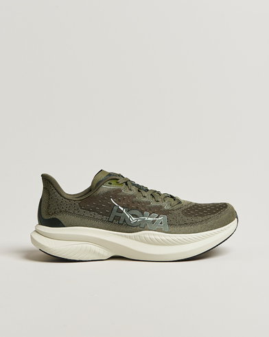 Hoka One Mach 6 Running Sneakers Antique Olive/Truffle Salt – Grøn