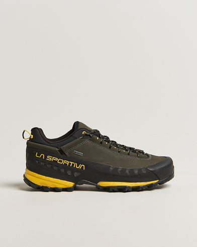 La Sportiva TX5 GTX Hiking Shoes Carbon/Yellow – Grå