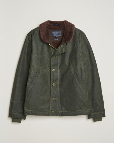 Herre | Manifattura Ceccarelli | Manifattura Ceccarelli Deck Jacket Dark Green
