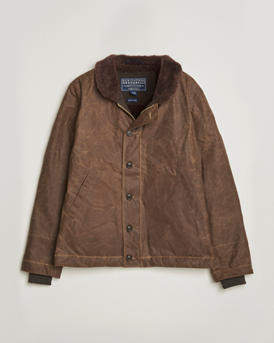 Herre | Manifattura Ceccarelli | Manifattura Ceccarelli Deck Jacket Dark Tan