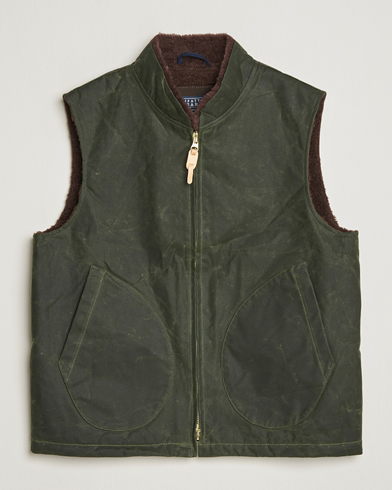 Herre | Manifattura Ceccarelli | Manifattura Ceccarelli Mountain Vest Dark Green
