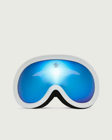 Moncler Lunettes 0ME8018 Ski Goggles White/Blue – Blå