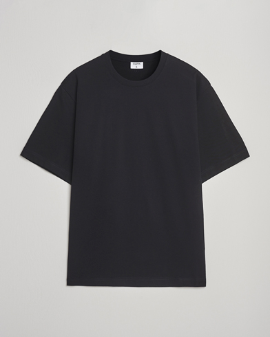 Filippa K Heavy Cotton Crew Neck T-Shirt Black – Sort