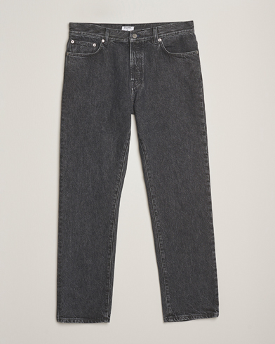 Filippa K Tapered Cropped Jeans Washed Black – Sort
