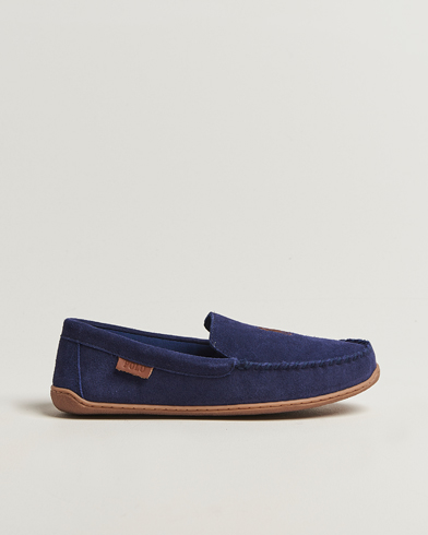 Herre | Polo Ralph Lauren | Polo Ralph Lauren Brenan Slipper Navy Suede