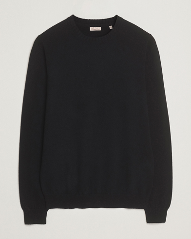 Stenströms Cashmere Crewneck Black – Sort