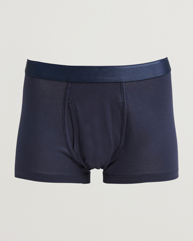 Sunspel Superfine Cotton Trunk Navy – Blå