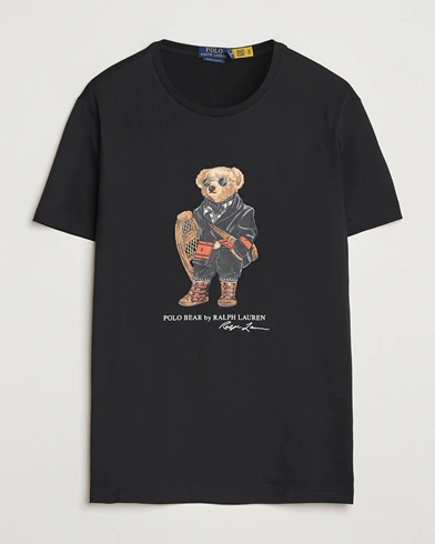 Herre | Polo Ralph Lauren | Polo Ralph Lauren Holiday Bear T-Shirt Polo Black