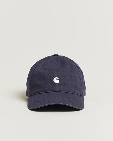 Carhartt WIP Madison Logo Cap Dark Navy – Blå