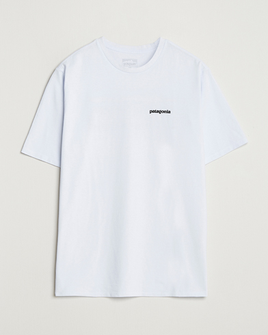 Patagonia P-6 Logo T-Shirt White – Hvid