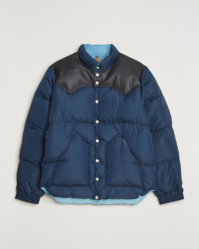 Rocky Mountain Featherbed Down Jacket Dark Navy – Blå