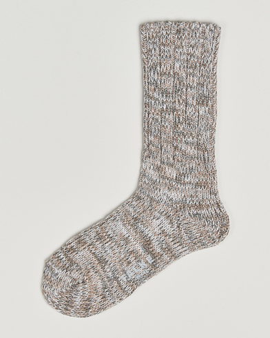 Falke Brooklyn Cotton Sock Silver – Grå