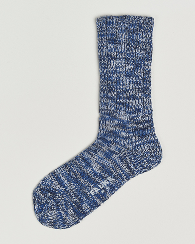 Falke Brooklyn Cotton Sock Dusty Blue – Blå