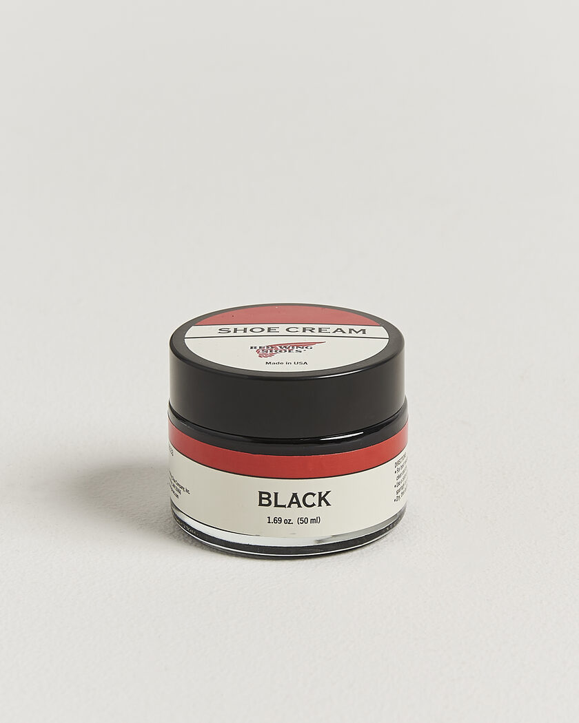 Red Wing Shoes Shoe Cream Black – Sort