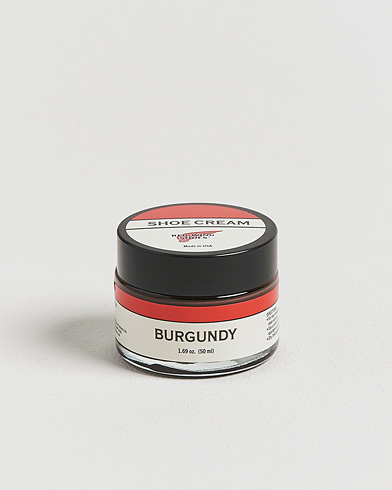 Red Wing Shoes Shoe Cream Burgundy – Rød