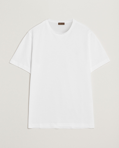 Stenströms Supima Cotton T-Shirt White – Hvid