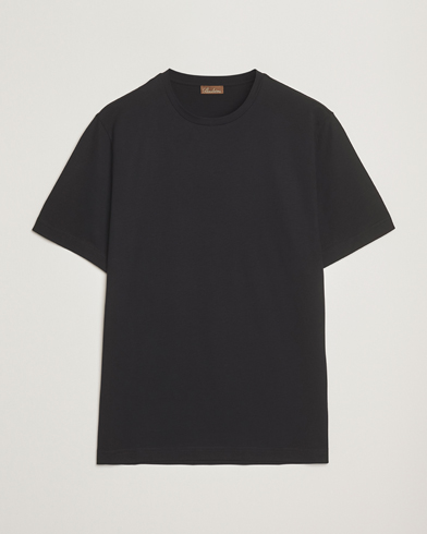 Stenströms Supima Cotton T-Shirt Black – Sort