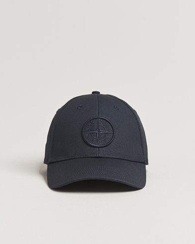 Stone IslandClassic Cotton Logo CapNavy – Blå