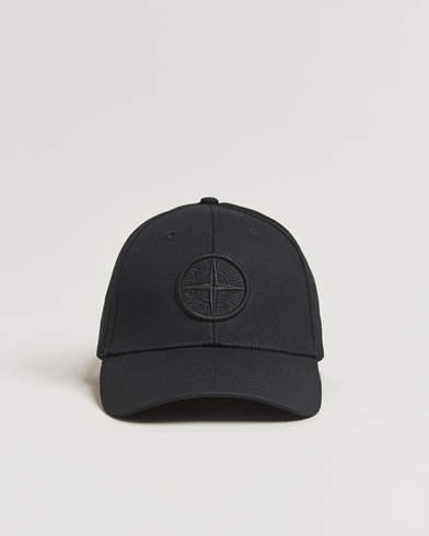 Stone IslandClassic Cotton Logo CapBlack – Sort