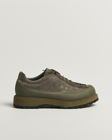 Stone Island Low Top Suede Sneakers Military Green – Grøn