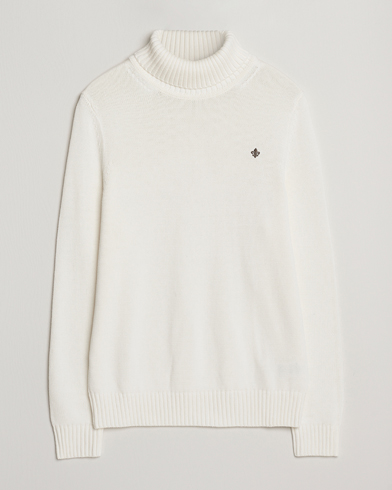 Morris Howard Roller Neck Off White – Hvid