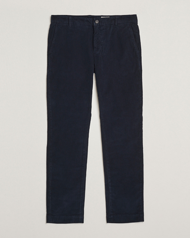 Morris Jeffrey Cord Chinos Navy – Blå