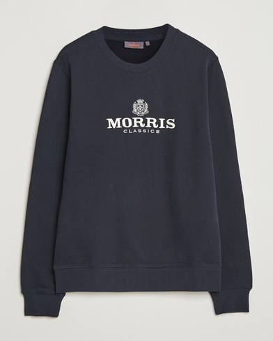 Morris Brian Sweatshirt Old Blue – Blå