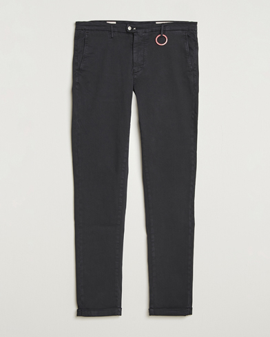 Tramarossa Luis Superstrech Cotton Chino Black – Sort