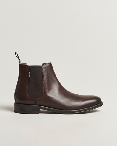 Herre | PS Paul Smith | PS Paul Smith Augustus Leather Chelsea Boot Brown