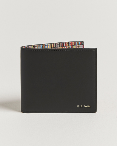 Paul SmithSignature Stripe BillfoldBlack – Flerfarvet