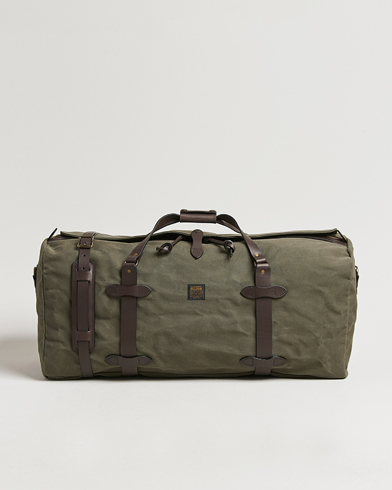 Filson Rugged Twill Duffle Large Otter Green – Grøn