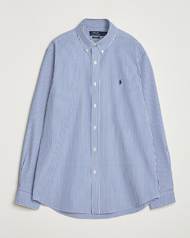 Herre | Polo Ralph Lauren | Polo Ralph Lauren Custom Fit Stretch Poplin Shirt Bengal Stripe