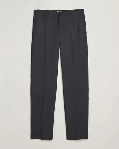 Filippa K Troy Tailored Drawstring Trousers Mid Grey – Grå