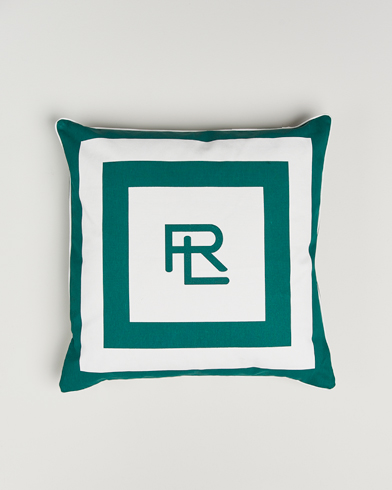 Ralph Lauren Home Holton Throw Pillow Green/White – Grøn