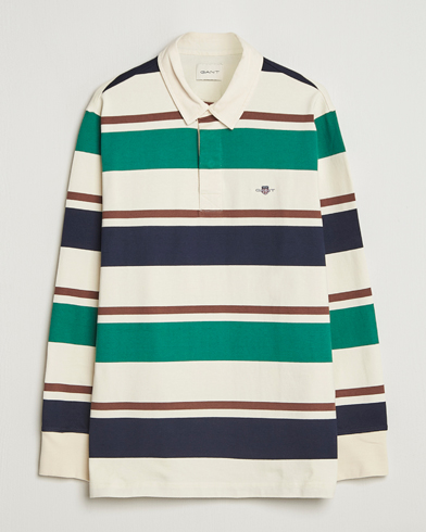 Gant Striped Heavy Rugger Cream Multi – Flerfarvet