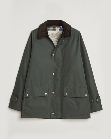 Gant Waxed Barn Jacket Woody Green – Grøn