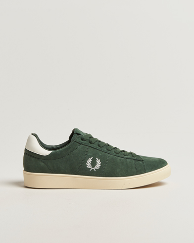 Fred Perry Spencer Suede Sneaker Court Green – Grøn